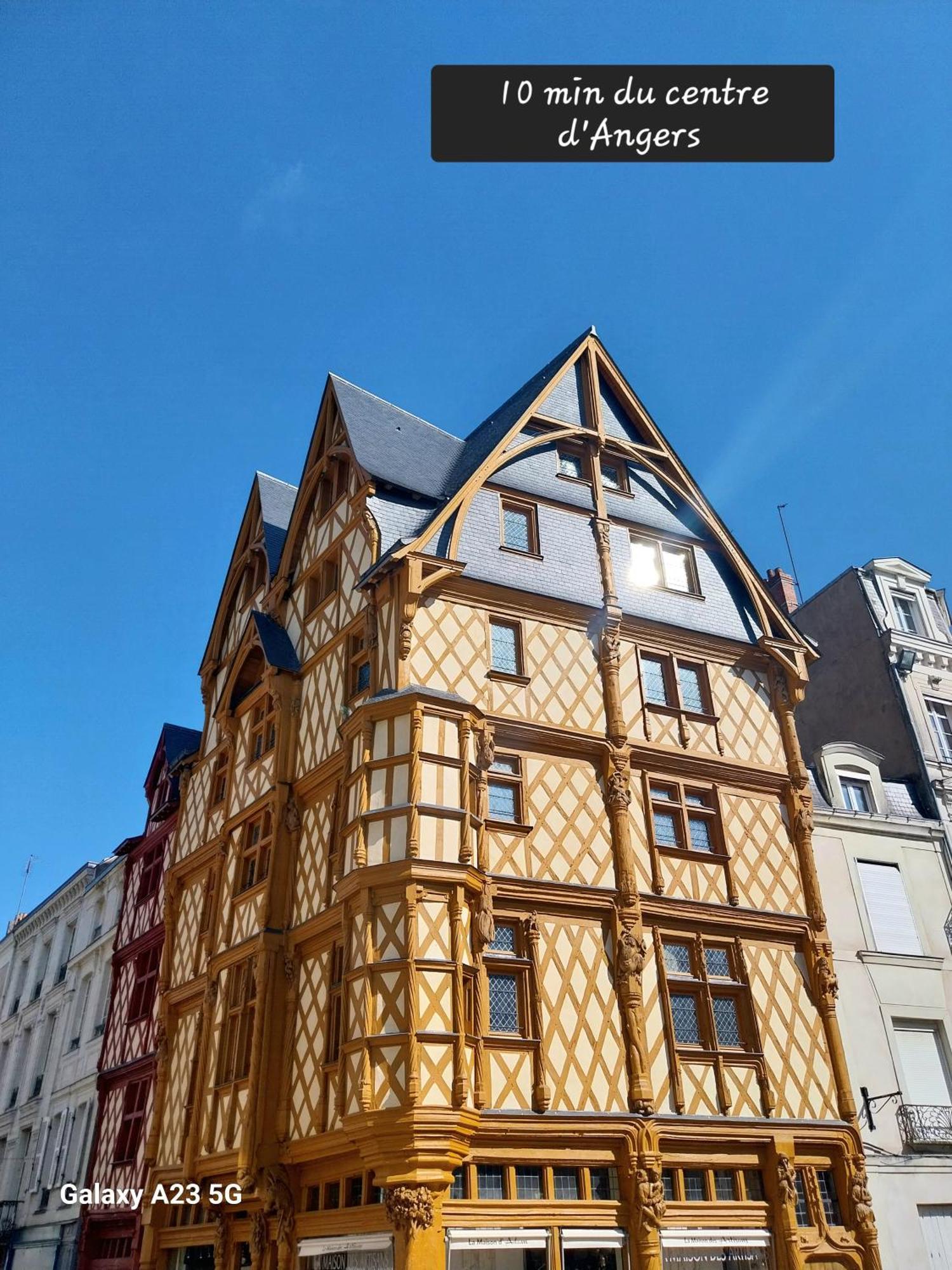 "Chez Lyly Et Juju" Piscine&Sauna Calme 3Chambres Angers Exterior foto